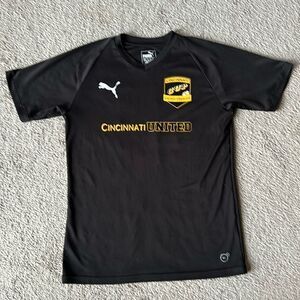 Rare!Puma Youth “Cup” Cincinnati United Premier Soccer Shirt!